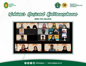 Bangkitkan Jiwa Wirausaha Mahasiswa, BEM FES UNJAYA Gelar Webinar Kewirausahaan