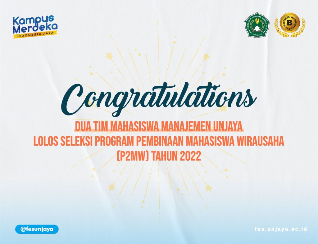 Dua Tim Mahasiswa Prodi Manajemen Lolos P2MW