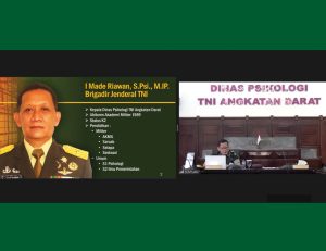 Webinar Nasional Psikologi Unjaya â€œThe Future of Military Psychologyâ€
