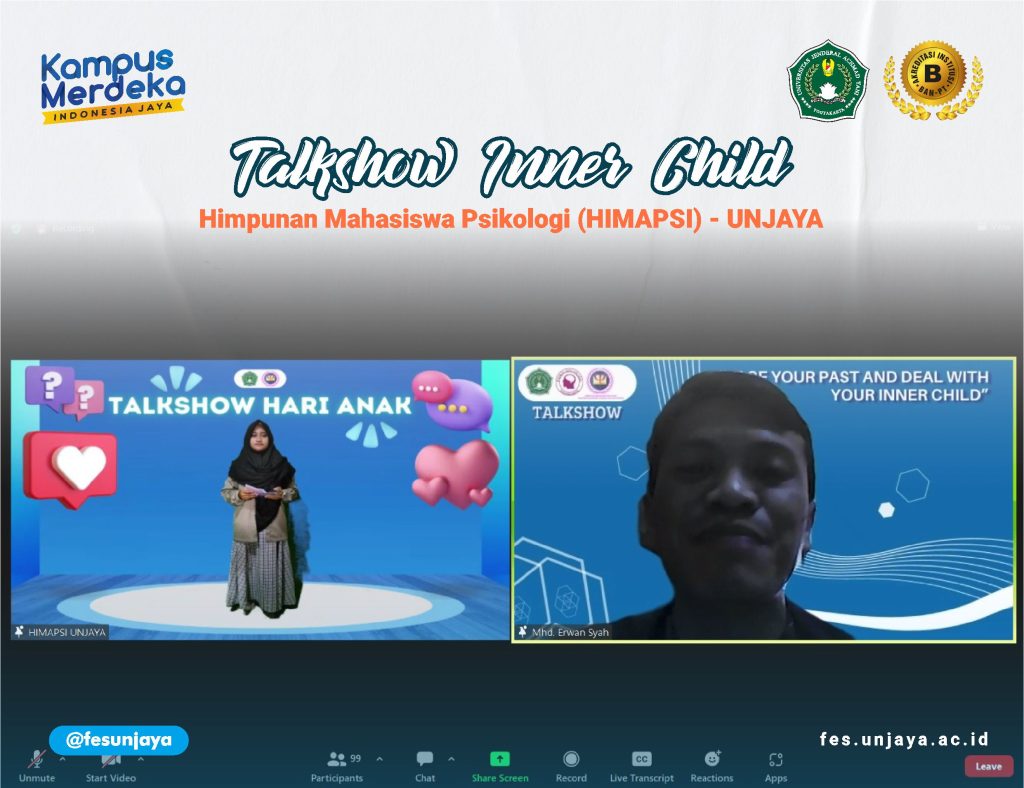 Talk Show Hari Anak Nasional: Face Your Past and Deal with Your Inner Child